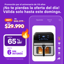 Freidora de Aire Digital Suono 6.2L 1800W