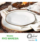 Juego De Vajilla Ryo Porcelana Oxford 30 Piezas Ct